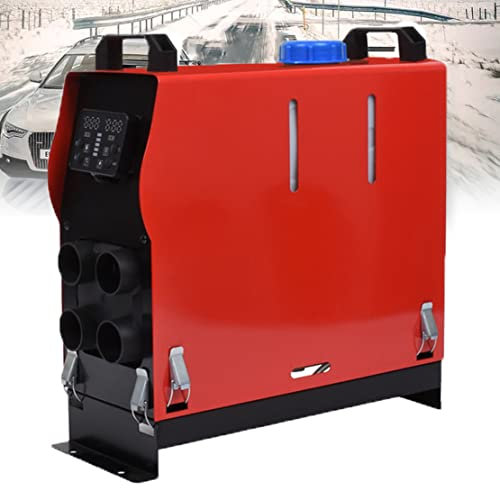 CYMYYDS 12V/24V Diesel Lufterhitzer, Diesel Standhezung Air Diesel Heizung -40℃ - + 40 ℃ Arbeitstemperatur, 5KW Luft Dieselheizung mit Schalldämpfer, 4 Luftauslass