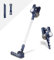 Tower T513008 VL35 Aspirapolvere Senza Fili 3 in 1 con Filtro HEPA e Testina Anti-groviglio, Aspirapolvere Senza Fili Potente da 1L, 22,2V, Blu Scuro e Argento