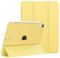 MoKo für iPad Air 11 Zoll Hülle (M3 2025 / M2 2024), iPad Air 5/4 Generation Hülle 2022/2020 10,9, Smart Schlanke Transluzente Harte PC Rückseite Schutzhülle,Unterstützt Touch ID, Nebel Gelb