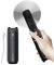 LETSCOL Handheld Mini Fan, 3 in 1 Hand Held Cooling Device, Portable and Personal with Power Bank & Flashlight, Foldable for Travel, Desk, Makeup (Black)