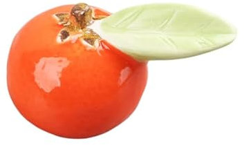 QXSJEDYCH Chopstick Holder 6 Pieces of Ceramic Orange Chopsticks Chopsticks Fruit Chopsticks Rests Chopsticks Pillows Household Racks(Color:Orange)