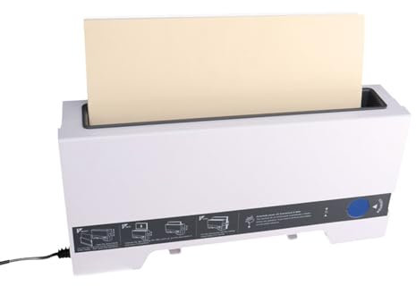 Rilegatrice elettrica a caldo A4, rilegatrice termica con spessore massimo di rilegatura di 22 mm, piccola macchina rilegatrice adesiva a caldo for ufficio domestico for documenti (circa 240 pagine)