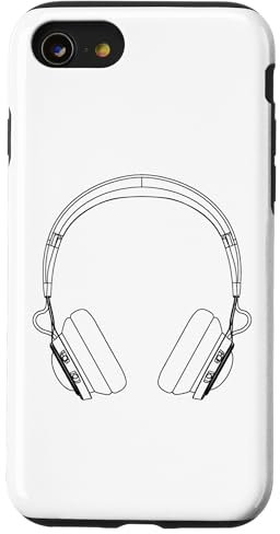 Custodia per iPhone SE (2020) / 7 / 8 Cuffie per gli amanti della musica