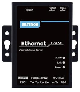 JPPZZCKYY ESP-2 ist EIN Konverter von Modbus TCP zu Modbus RTU (RS232/485/422).