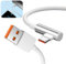 Cavo USB Type-C 1,8M, Ricarica 120W 6A 90 Gradi compatibile Redmi 12 Note 13 Pro 12 11S 13C 12C, Ricarica Rapida compatibile Xiaomi 14 Ultra 14 13T Pro 13T 13 12 Lite POCO X6 Pro M6 Pro M4 (Bianco)