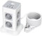 Multiprise Tour 8 Prises avec 2 USB et USB-C, Rallonge Électrique 2m, Protection Parafoudre, 3600W, Blanc