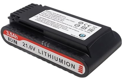 AIHDBCL Batteria agli ioni di litio sostitutiva for aspirapolvere da 3500 mAh, compatibile con aspirapolvere senza fili Samsung Jet 90/Jet 75 Pet/Jet 75 VCA-SBT90/XAA
