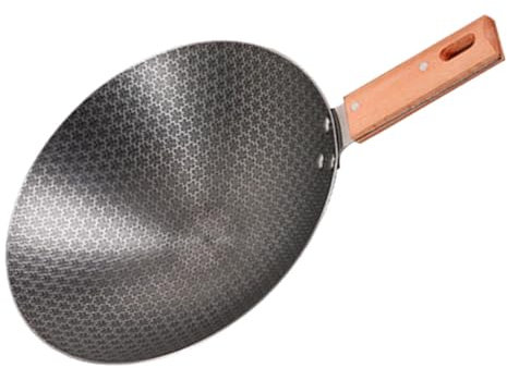 Yardwe Petit Wok De Cuisine Poêle à Frire Pour Cuisinière Wok Pour Cuisinière à Induction Marmite