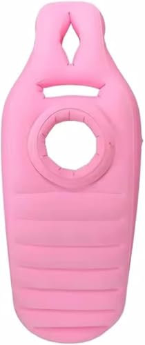 Tapis De Yoga Pour Femmes Enceintes, Matelas Gonflable Confortable En PVC Floqué Avec Trou, Oreiller Confortable Pour Tout Le Corps, Oreillers De Grossesse Pour Dormir,Pink