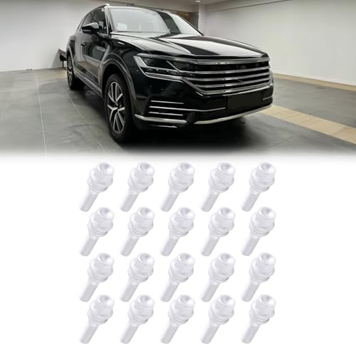 ISAKEN 20x Radbolzen Radschraube M14x1,5 Radbefestigung Felgenbefestigung Vorne Hinten für Audi Q7 4LB 2006–2015 Amarok Multivan V Touareg Transporter V Bus Radmutter Felgenbolzen Felgenschrauben