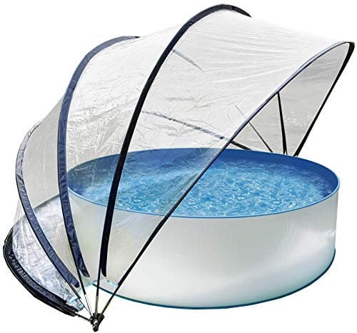 Miganeo Deluxe Cabrio Dome für Pools bis 366x132 cm | 240 cm hoch | extra Dickes Material