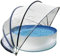 Miganeo Deluxe Cabrio Dome für Pools bis 366x132 cm | 240 cm hoch | extra Dickes Material