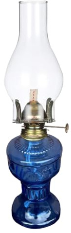 Asyduey Vintage Glass Coal Lamp Oil Lamps for Indoor for Indoor Use Home Decor Lighting Oil Lantern D