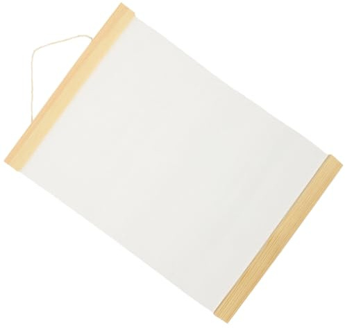 JOINPAYA Hängende Reine Baumwoll Leinwand 40x50cm Leeres Ölmalerei Leinwandblatt für Schüler und Künstler Leichte Malleinwand für Acryl und Ölfarben Transportabel für Selbstgemacht
