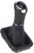 ICT Schaltknauf Schalthebel Schaltsack Schaltmanschette Leder, Naht schwarz, 5 gang Kompatibel mit: Mercedes – Benz E–Klasse W210 1995 – 2002 / S210 06/1996 – 12/2002