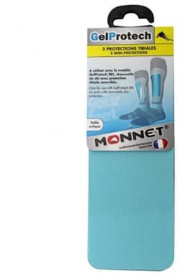 MONNET GelProtech Schienbein-Geleinsatz für Socken, blau, ONE Size