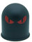 Schutzkappe Anhängerkupplung Dämon Teufel Evil Eye Cap 2 / Böser Blick 2 rot