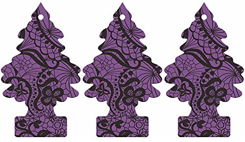 LITTLE TREES Air Freshener, Midnight Chic, 1 Count (Pack of 3)