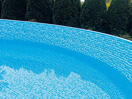 Mountfield Innenfolie Mosaic 0,30 mm mit Überlappung für Pools 4,6 x 1,22 m
