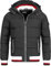 Indicode Herren Marlon Steppjacke in Daunenjacken-Optik | Winterjacke Übergangsjacke Black mix, L