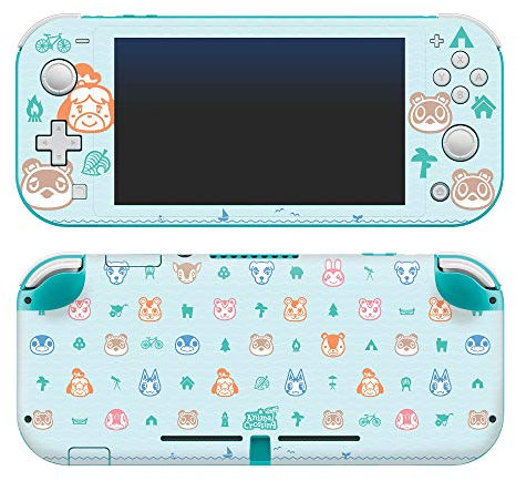 Controller Gear Authentic and Officially Licensed Animal Crossing: New Horizons - Outdoor Pattern - Nintendo Switch Skin