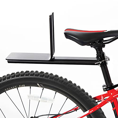 K&H Pet Products, Supporto posteriore universale per bici da viaggio per cani e gatti, cestino e zaino, nero, montaggio universale