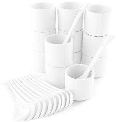Eierbecher-Set ''Eierring'' mit Löffel 24-tlg. (**)