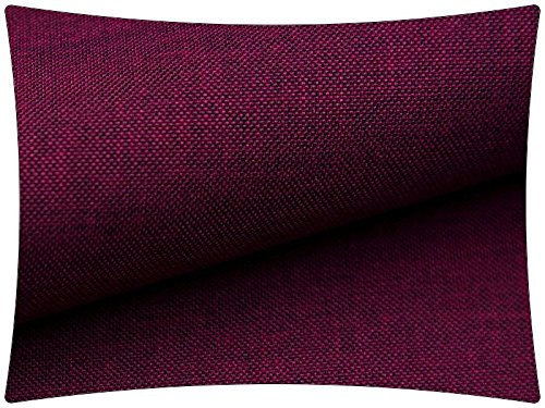 2,5 Meter Polsterstoff Lux 17 Pflaume (250cm x 140cm am Stück) Möbelstoff