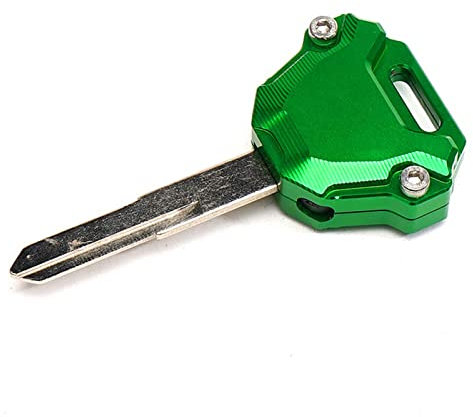 MOWOK Schlüsselgehäuse für Ninja 650 400 500 1000SX ZX4R ZX 4RR ZX6R ZX10R Z900 Z650 Z900RS Z1000 Z400 Z500 Vulcan S650 Versys650 Motorrad Zubehör Schlüsselmuschel Schutzhülle (Grün)