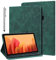 GLANDOTU Case for Google Pixel Tablet 11 Inch 2023,lightweight Embossed Flip Tablet PU Leather Cover Case with fold Stand Function -Green