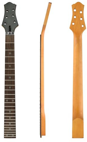 RuiJOTWAT 24 Fret 25.6Inch Maple Body Rosewood Fretboard Guitar Neck Locking Nut