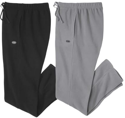 ATLAS FOR MEN - 2er-Set Microfleece-Hosen - Erhältlich in großen Größen