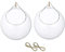 Lamppdcor 2pcs Pflanzen Vase -Kleiderbügel 10 cm hängende Glas -Terrarium -Sukkulenten Pflanzer Globe Luftfarnpflanzen Halter Vase -Kleiderbügel mit großer Öffnung
