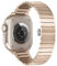 Titanium Band Compatible With Apple Watch Ultra 2 Band 49mm 46mm 45mm 44mm,Durable Lightweight Titanium Metal Link Bracelet Replacement Bands for iWatch Series 10 9 8 7 6 5 4 SE Strap (Gold)