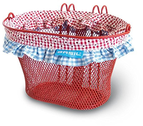 Basil Jasmin Vorderrad-Kinderkorb, Ausführung:Rot