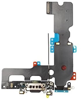 Smartex® Charging Port Flex cable compatible with iPhone 7 PLUS Dark grey – Dock Connector + flex cable for Microphone and Antenna