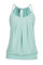 Lazzboy Damen T Shirt Tank Top Sommer Oberteile Blusen Ärmellos Stretch Tunika Top Sexy(Grün,M)
