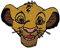 Lion king Simba Embroidered Cloth Iron On Patch