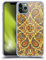 Head Case Designs Gold Intricate Paisley Soft Gel Case [Military Grade Protection] Compatible With Apple iPhone 11 Pro Max