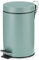 kela Kosmetikeimer Monaco, 3 L, Durchmesser 17 cm, Metall, jadegrün, herausnehmbarer Inneneimer mit Tragehenkel, 24287