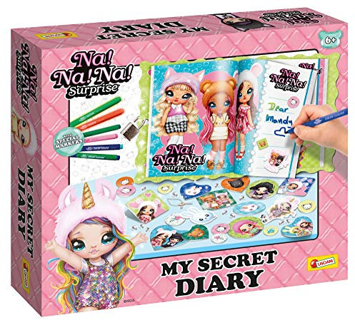 Liscianigiochi - Na Na Na Surprise Mi diario Secreto - Juego educativo creativo para niñas a partir de 6 años (85071)