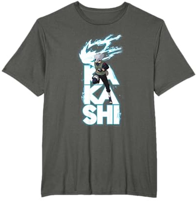 Naruto Shippuden Kakashi Stacked Type T-Shirt