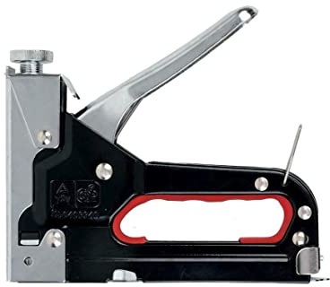 ADEPTNA Heavy Duty Rapid Multi Use 3 in 1 Staple Gun Include 1500 pc Staples and Carry Case - Perfect for Upholstery Furniture Art Projects billboards Doors Windows and Other DIY Projects