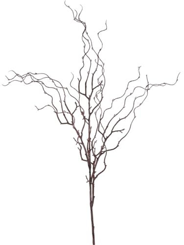 Ramas de plástico artificiales con forma de asta falsa,rama de árbol de plástico con forma de asta de 47,2 pulgadas,ramas de árbol secas artificiales,rama de planta decorativa para arreglos florales