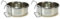 ARQUIVET Gamelle en Acier Inoxydable pour Les perroquets - 560 ML - Oiseaux communs - Oiseaux puissants (Lot de 2)