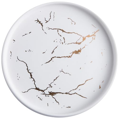 ABOOFAN Steakteller aus Marmor Dessertteller Speiseteller aus Porzellan schneidbrett schneidebrettchen Servierutensilien Besteck Abendessen Tabletts Wüstentablett Haushalt Geschirr Käse