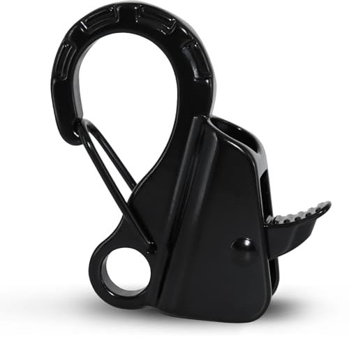 Boat Anchor Hook Sliding Hook,Easy to Use Knotless Anchor System with Quick Release,Stainless Steel Boat Anchor Hook Clips for 3/8 - 5/8 Boat Anchor Rope Jet Skis PWCs Pontoon Jon Boat,Hold 8500 lbs