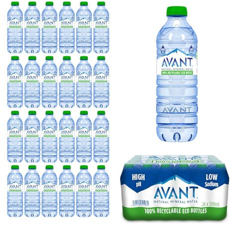 Avant Natural Mineral Still Water 500ml Screwcap x 24