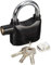 DEZYN - Motion Sensor Alarm Padlock SHED Bike Lock Motorbike Anti Theft Alarm Lock Motion Sensor Security Waterproof Bike Garage ALARMED Heavy Duty Wireless Siren Lock