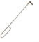 Outil de retrait de cendres en acier inoxydable pour Kamado Joe Classic - Compatible avec différentes tailles de gril - Pour cheminée, poêle, four à pizza, barbecue